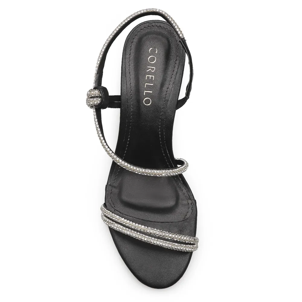 Sandália Strass Deméter Alternativo Preto - imagem 5