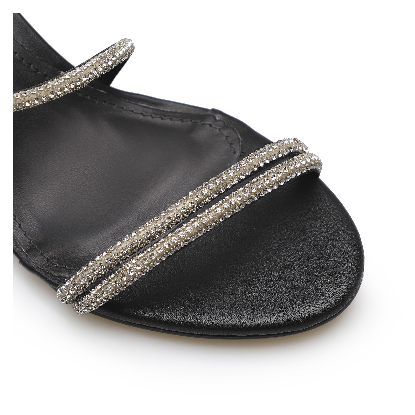 Sandália Strass Deméter Alternativo Preto