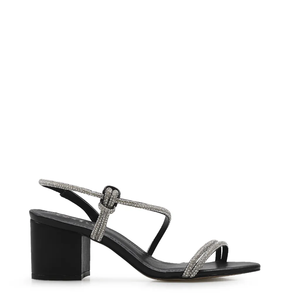 Sandália Strass Deméter Alternativo Preto - imagem 2