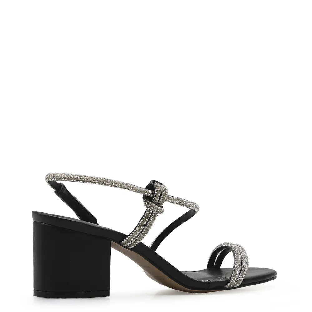 Sandália Strass Deméter Alternativo Preto - imagem 3