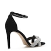 Sandália Strass Nobuck Alternativo Preto - imagem 3