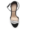 Sandália Strass Nobuck Alternativo Preto - imagem 5