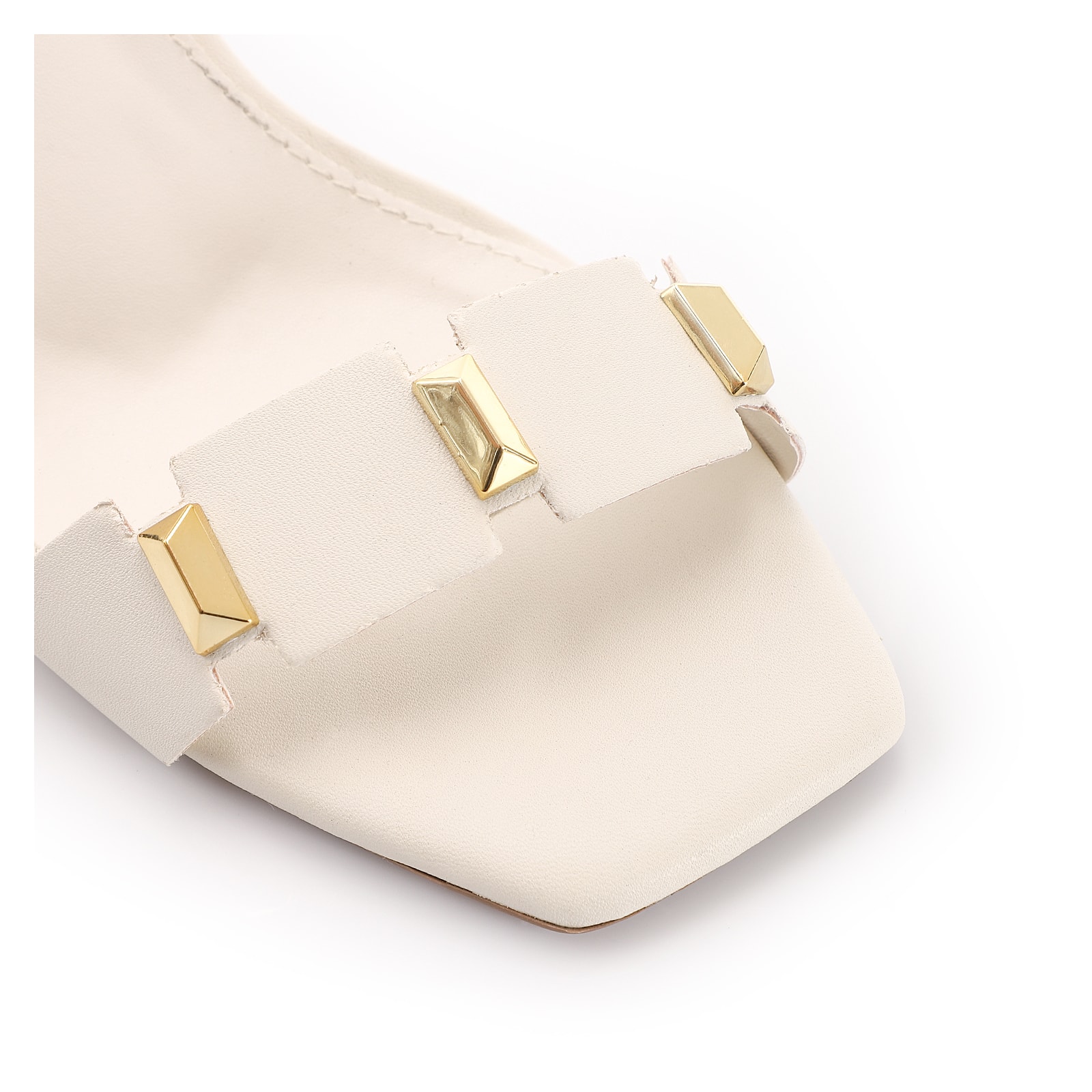 Sandália Studs Alt Off White