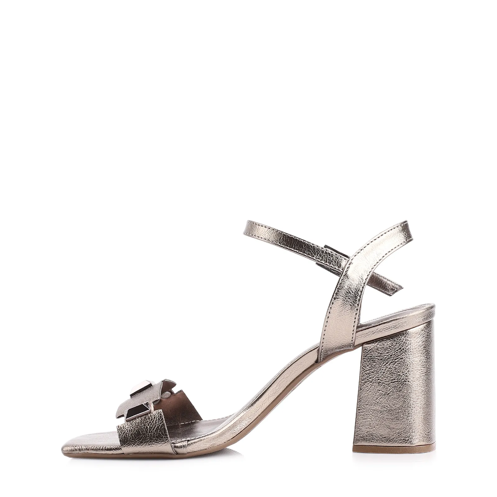 Sandália Studs Alt Prata