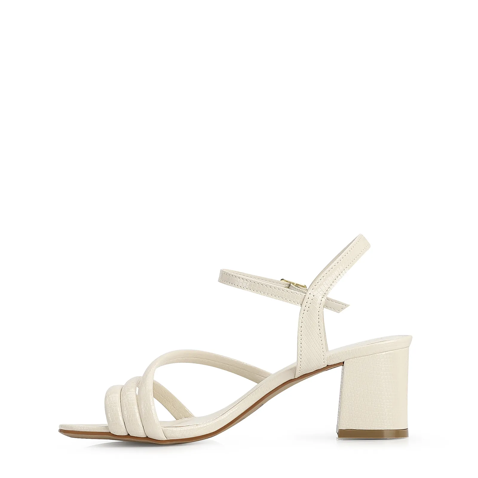 Sandália Tiras Alt Off White