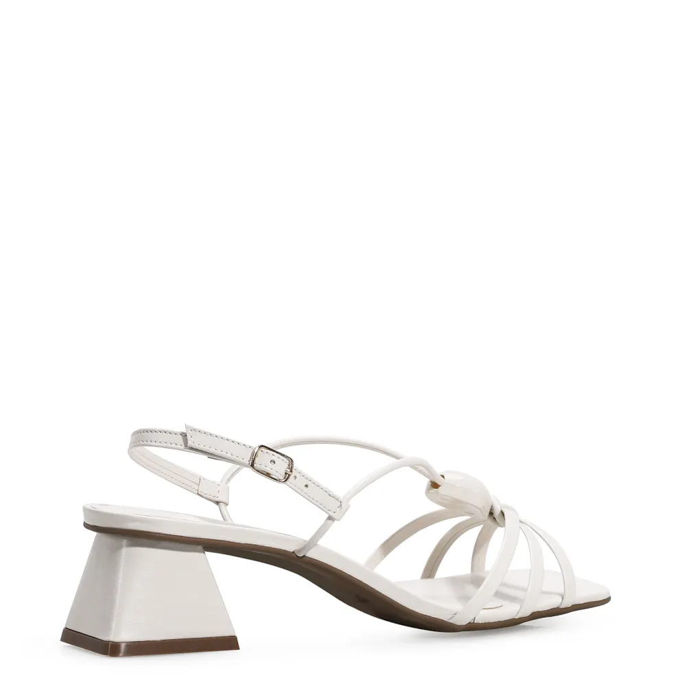 Sandália Tiras Alternativo Off White - imagem 3