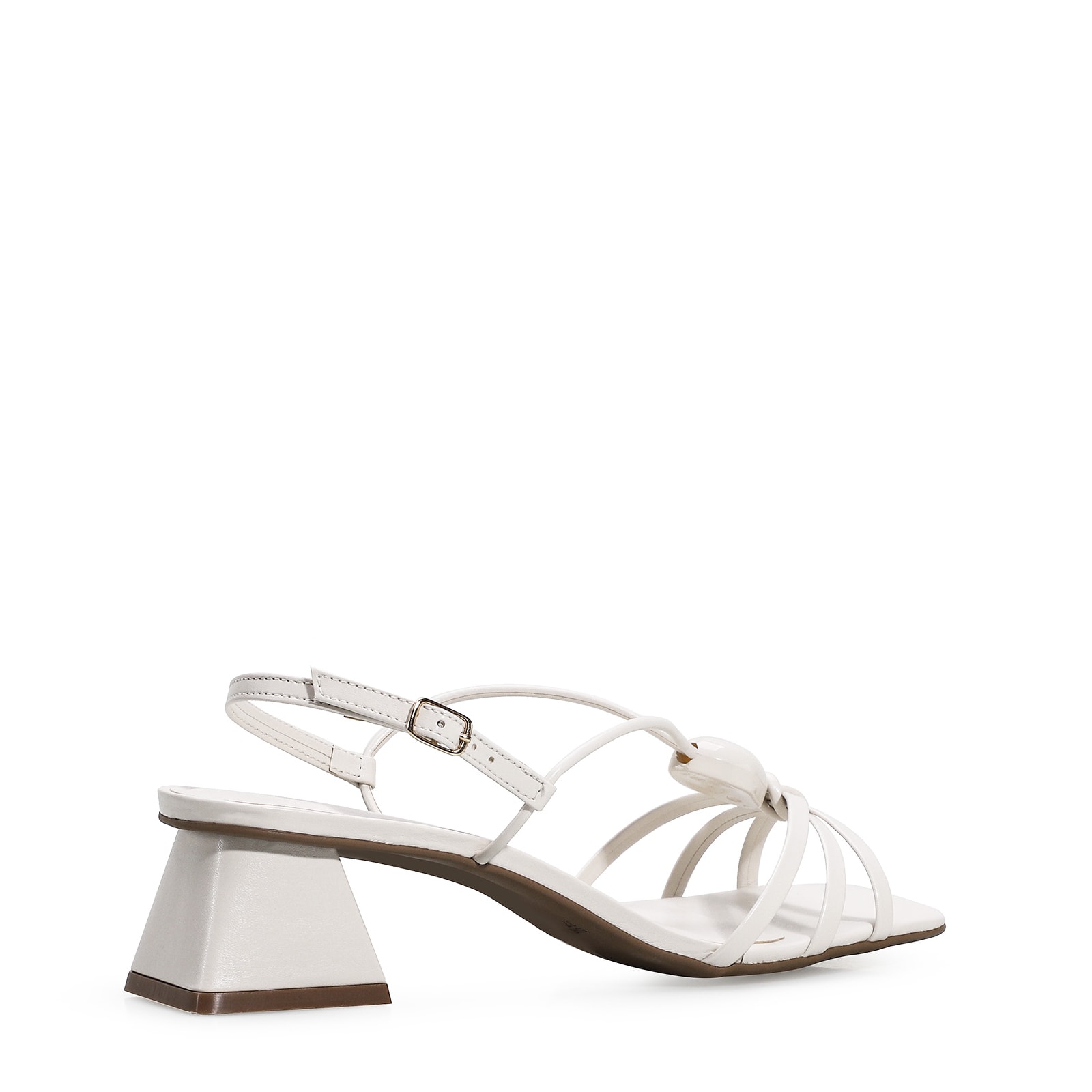 Sandália Tiras Alternativo Off White