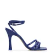 Sandália Tiras Couro Azul - imagem 3