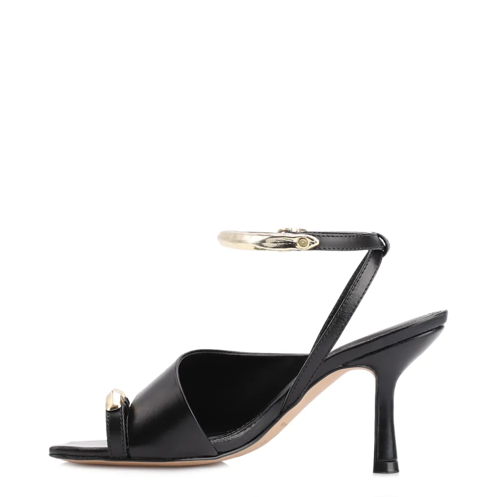 Sandália Toe Ring Couro Preto - imagem 5