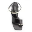 Sandália Toe Ring Couro Preto - imagem 6