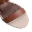 Sandália Trançada Couro Marrom - imagem 6