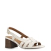 Sandália Tressê Couro Off White - imagem 1