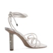 Sandália Verniz Off White - imagem 3