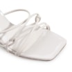 Sandália Verniz Off White - imagem 5