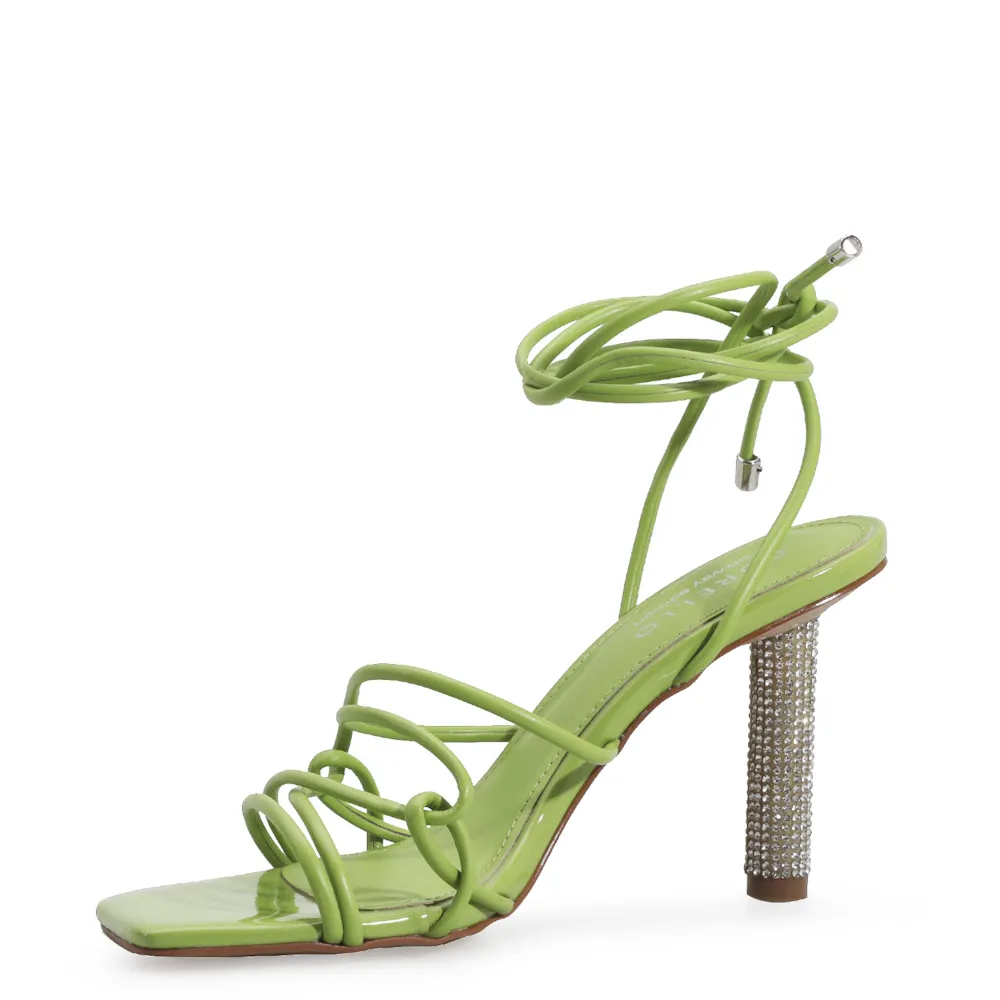 Sandália Verniz Verde - imagem 4