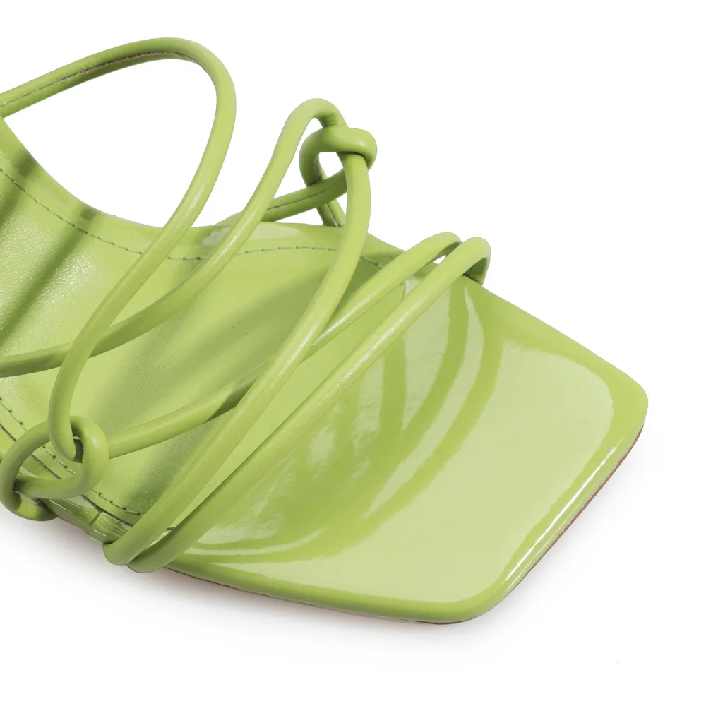 Sandália Verniz Verde - imagem 6