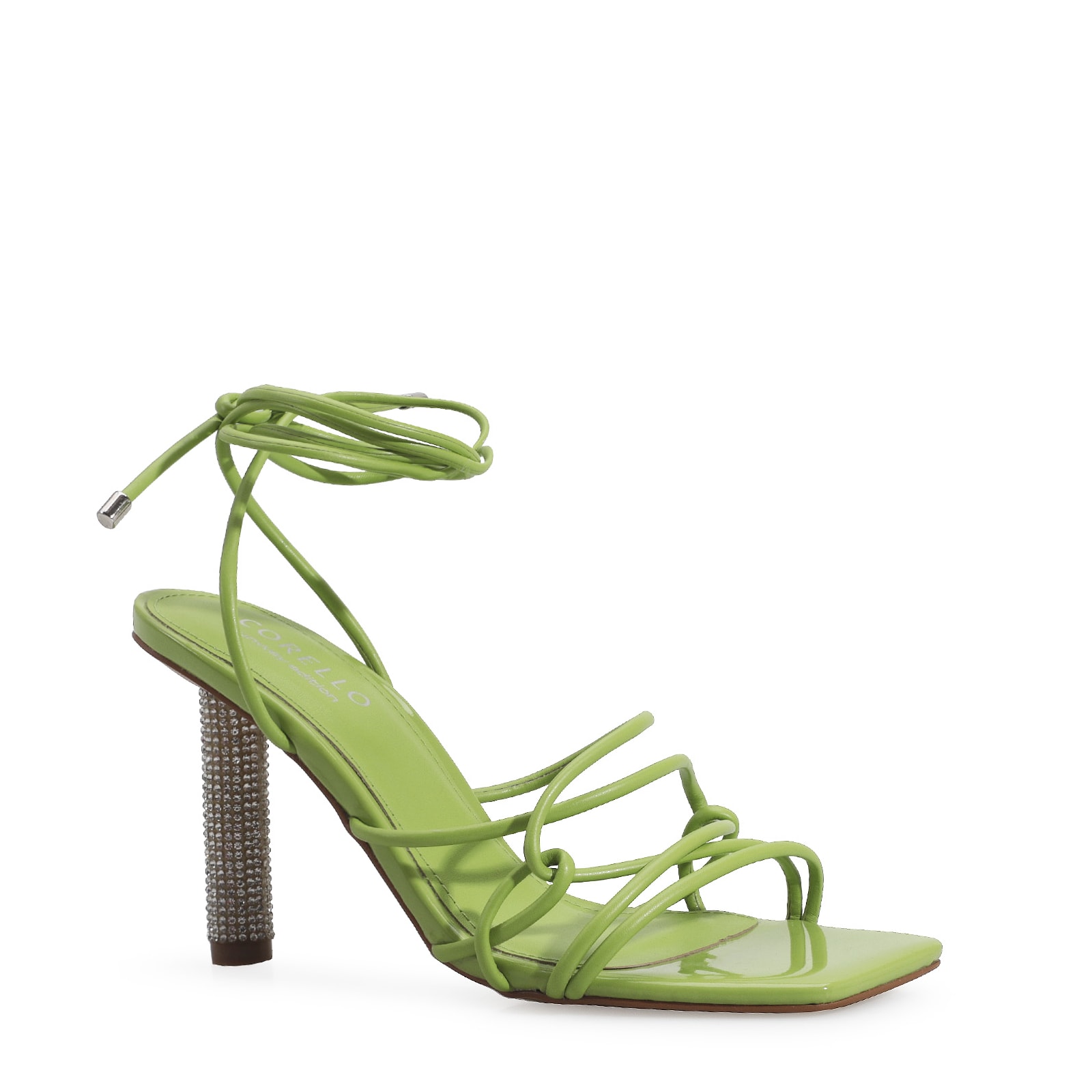 Sandália Verniz Verde