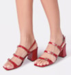 Sandália Verniz Vermelho - imagem 2