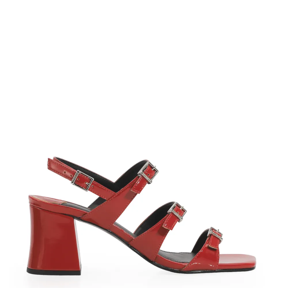 Sandália Verniz Vermelho - imagem 3
