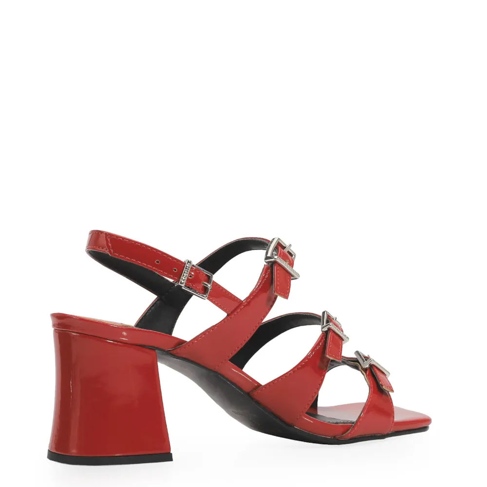Sandália Verniz Vermelho - imagem 4