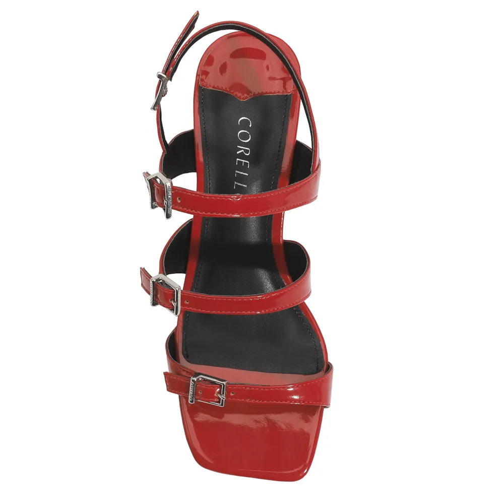 Sandália Verniz Vermelho - imagem 6