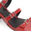 Sandália Verniz Vermelho - imagem 9