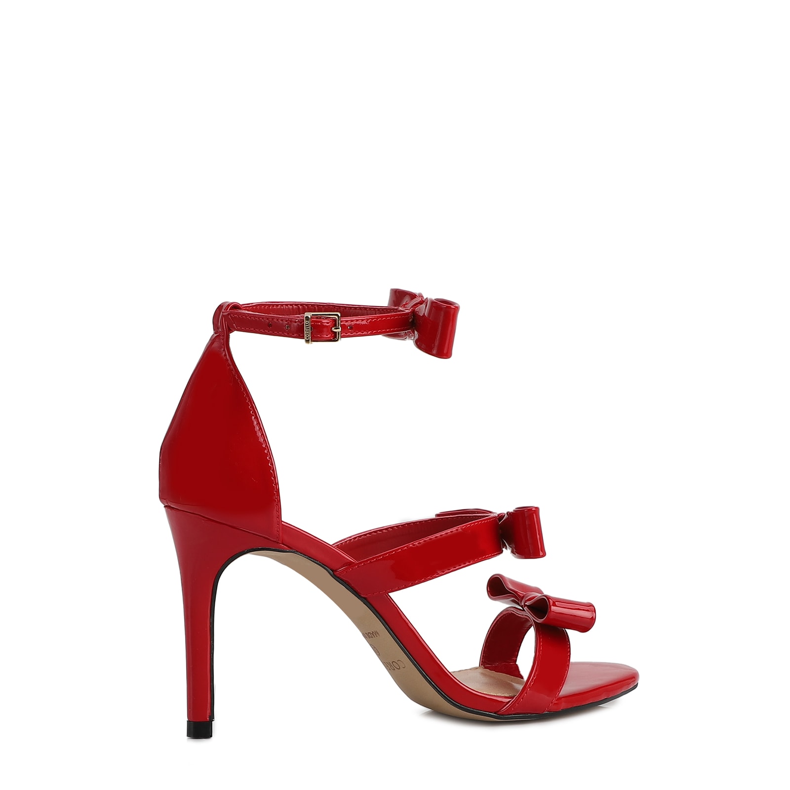 Sandália Verniz Vermelho
