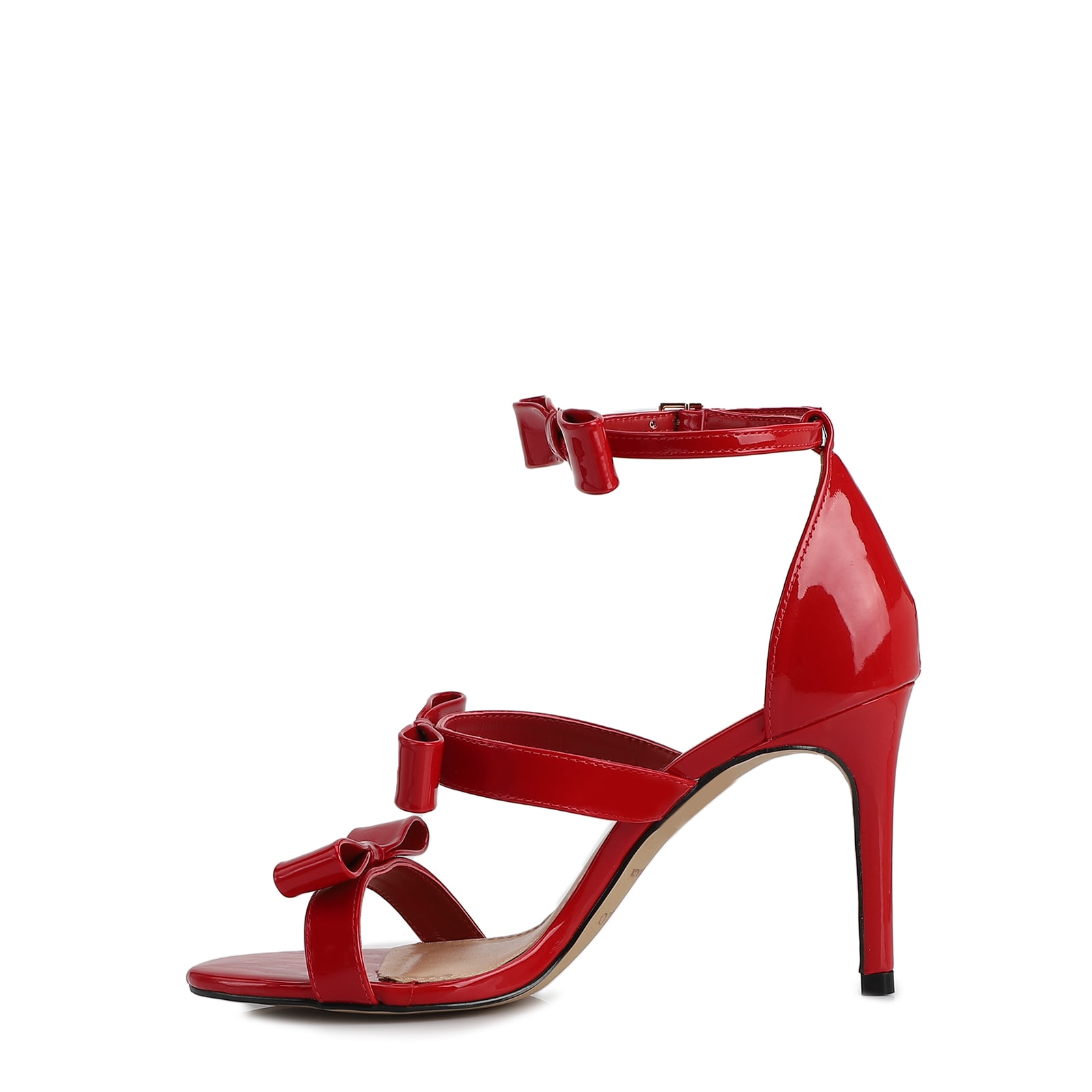 Sandália Verniz Vermelho