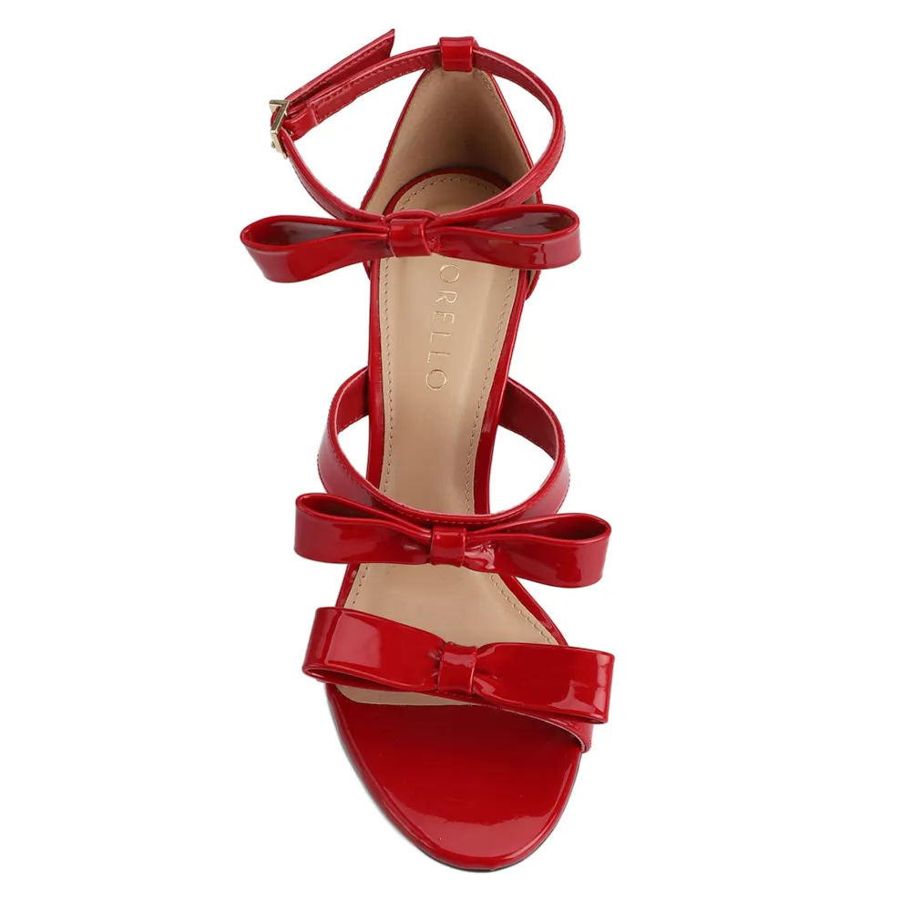Sandália Verniz Vermelho - imagem 5