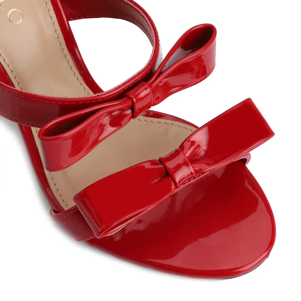 Sandália Verniz Vermelho - imagem 6