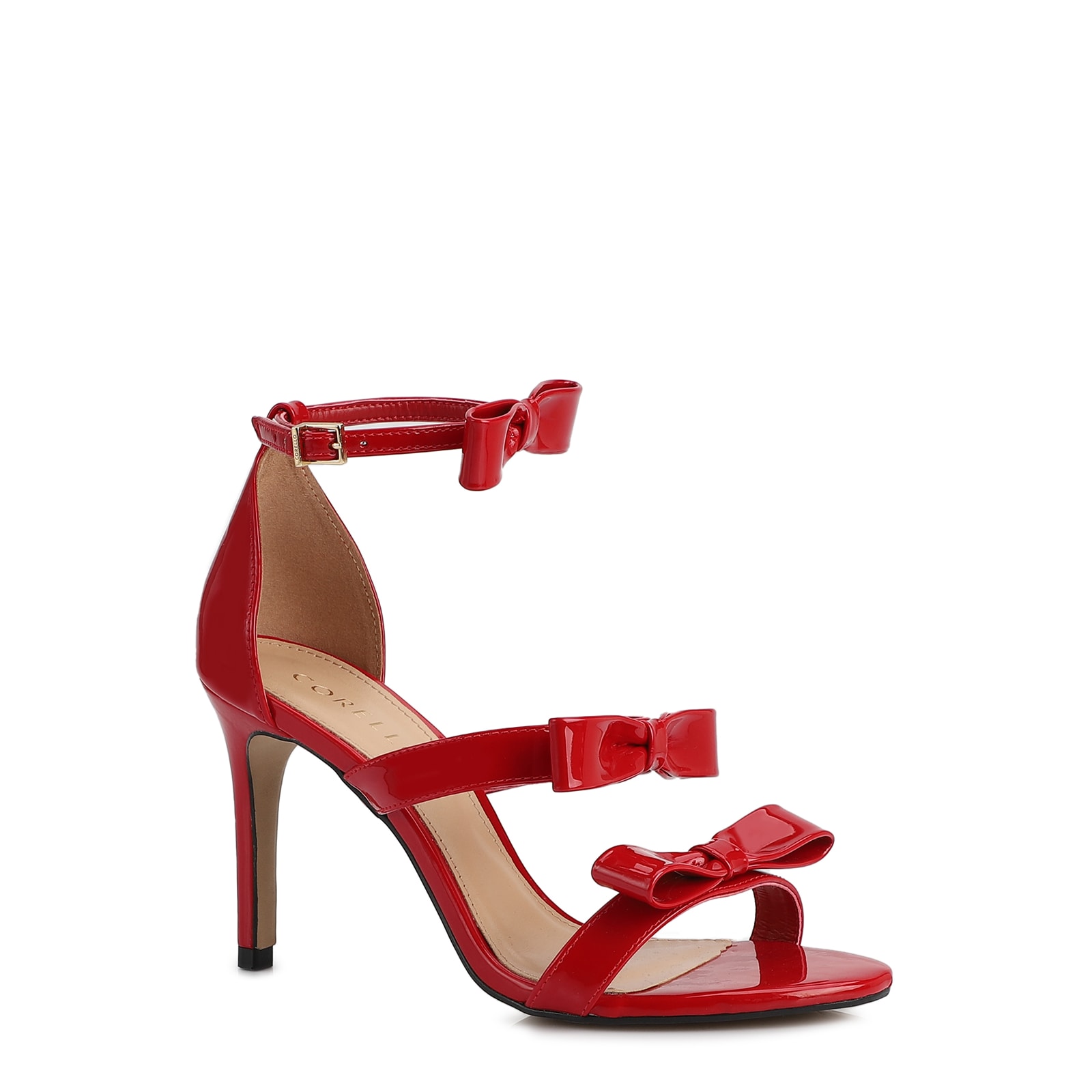 Sandália Verniz Vermelho