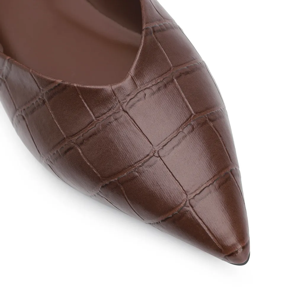 Sapatilha Alt Croco Marrom - imagem 6
