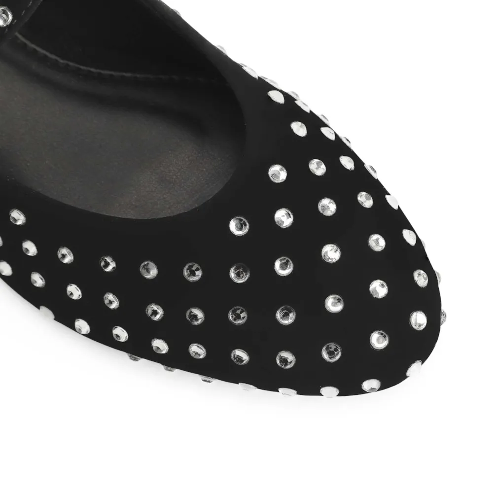 Sapatilha Alt Nobuck Preto / Cristal - imagem 6