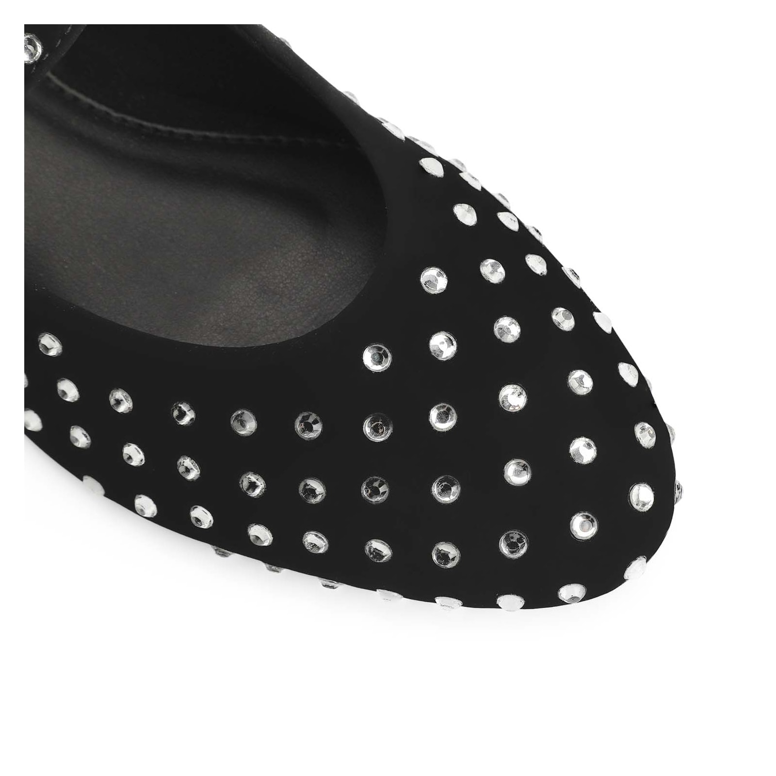 Sapatilha Alt Nobuck Preto / Cristal