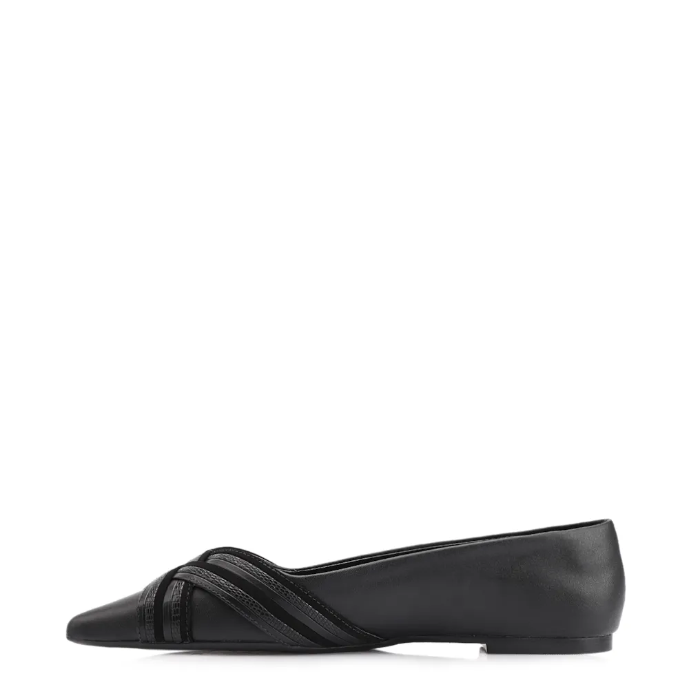 Sapatilha Alt Preto /Alt Lezard Preto /Couro Nobuck Preto - imagem 5
