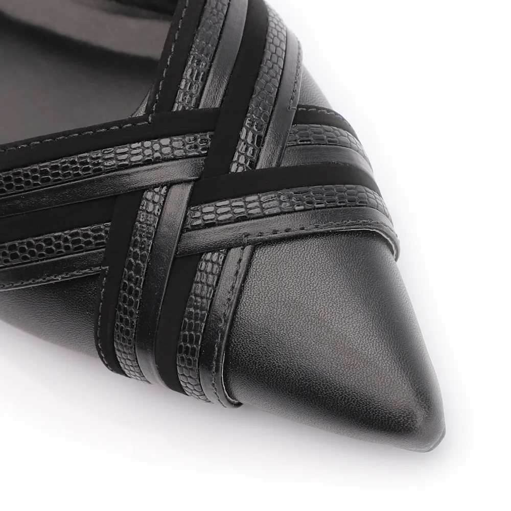 Sapatilha Alt Preto /Alt Lezard Preto /Couro Nobuck Preto - imagem 6