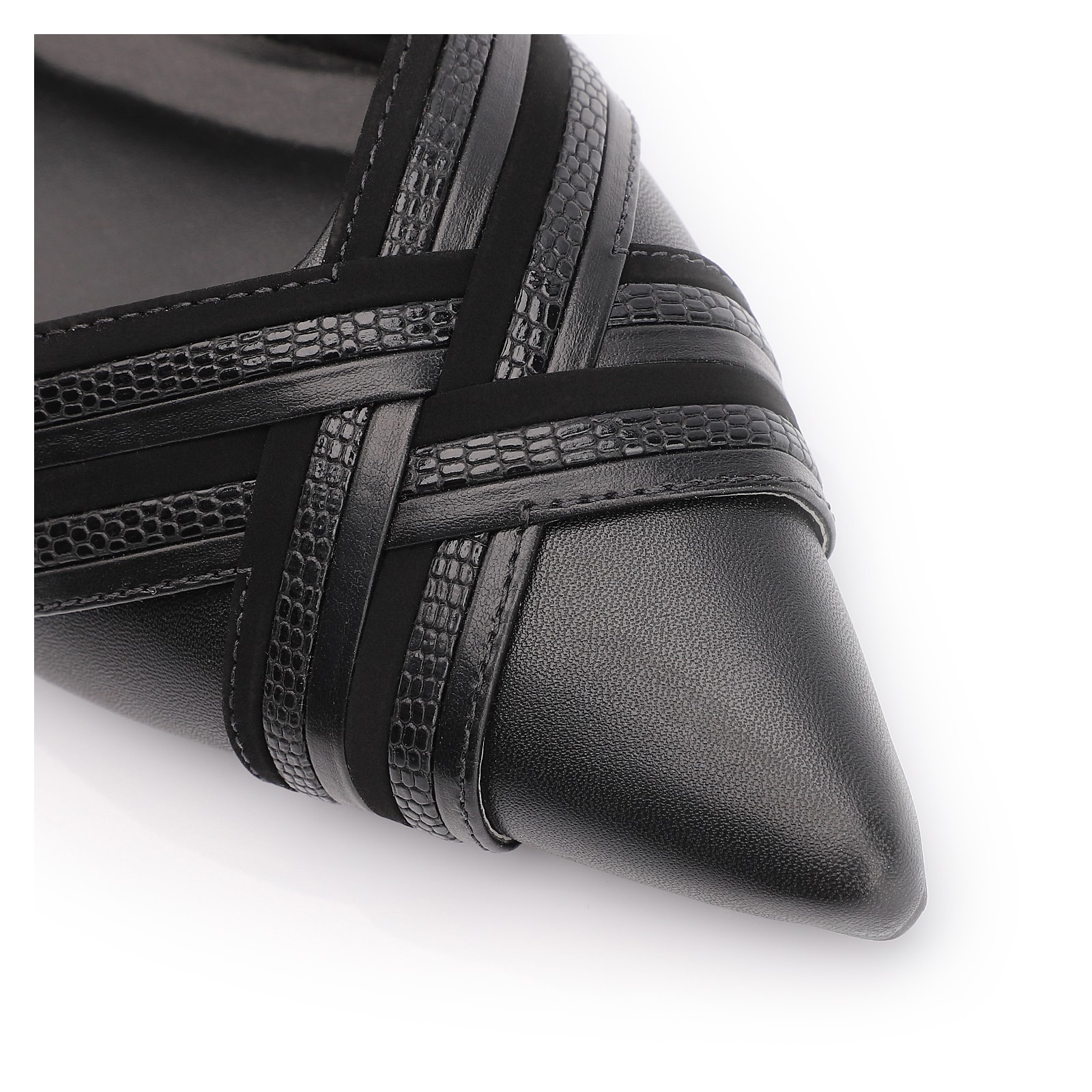 Sapatilha Alt Preto /Alt Lezard Preto /Couro Nobuck Preto