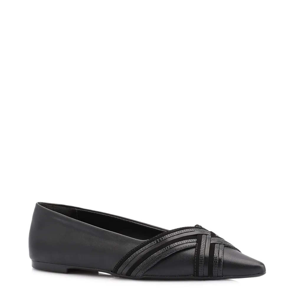 Sapatilha Alt Preto /Alt Lezard Preto /Couro Nobuck Preto