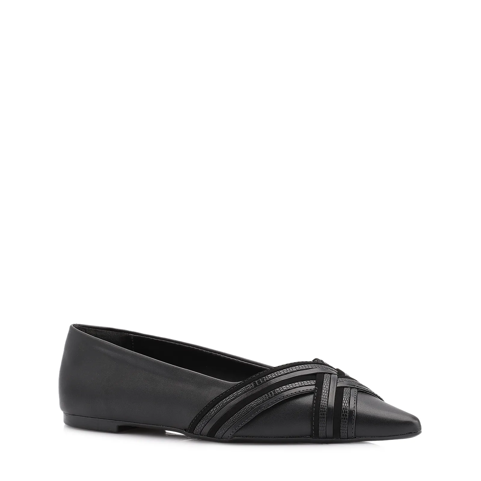 Sapatilha Alt Preto /Alt Lezard Preto /Couro Nobuck Preto