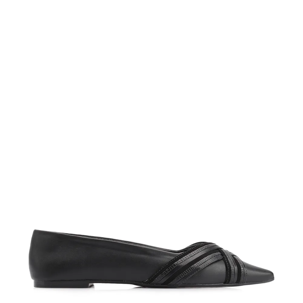Sapatilha Alt Preto /Alt Lezard Preto /Couro Nobuck Preto - imagem 3