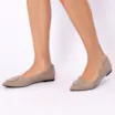 Sapatilha Alt Verniz Bege - imagem 2