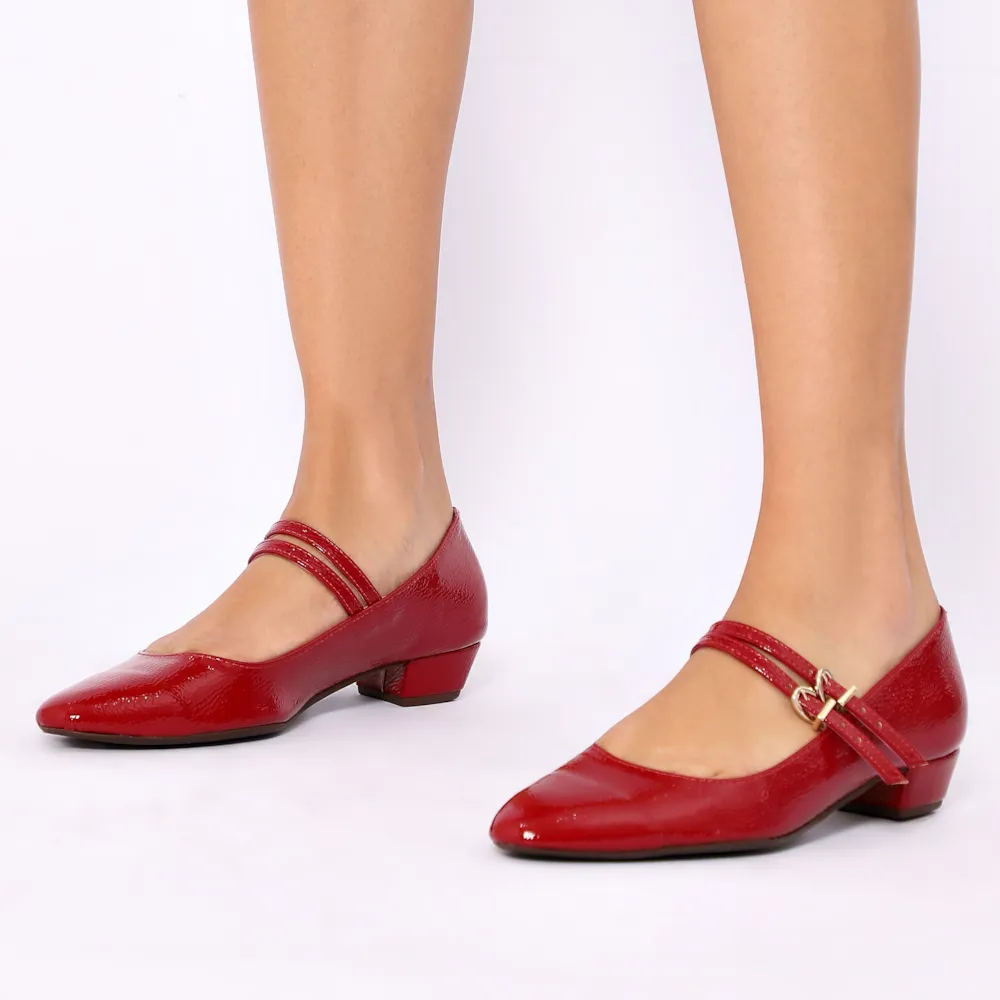Sapatilha Alt Verniz Vermelho - imagem 2