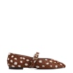 Sapatilha Animal Print Couro Pelo Fivela - imagem 3