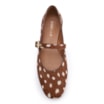 Sapatilha Animal Print Couro Pelo Fivela - imagem 6