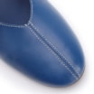 Sapatilha Azul Couro Fivela Dourada - imagem 7