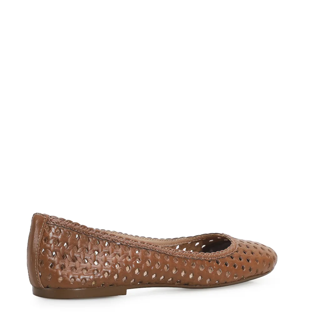 Sapatilha Ballerina Couro Caramelo - imagem 3