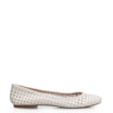 Sapatilha Ballerina Couro Off White - imagem 2