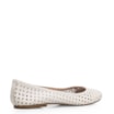 Sapatilha Ballerina Couro Off White - imagem 3