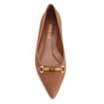 Sapatilha Bambu Couro Nobuck Croco Marrom - imagem 6