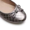 Sapatilha Basic Matelassê Metal Soft Pewter - imagem 6